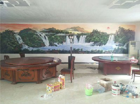 轵城墙绘-写实风景